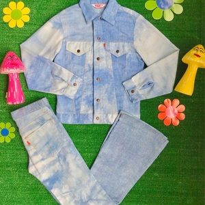 Authentic 1970s Levi’s Denim Leisure Suit